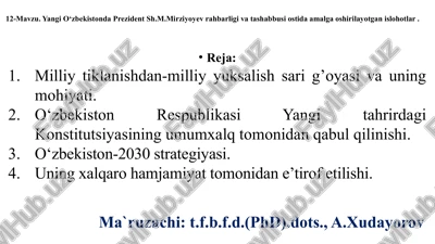 milliytiklanishdan-milliyyuksalish — PPTX