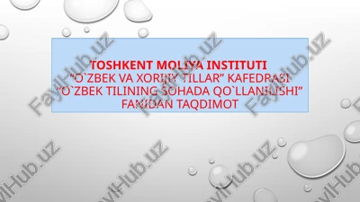 iqtisodiymatnyaratish — PPTX