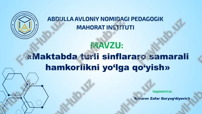 maktabdaturlisinf — PPTX