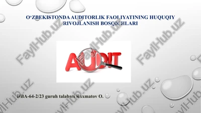 huquqshunoslik — PPTX