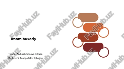 imom buxoriy — PPTX