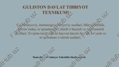 mikrojarrohlik usuli — PPTX