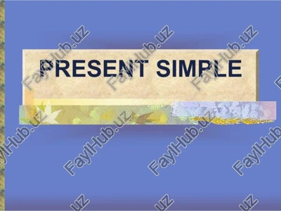 present simple — PPTX
