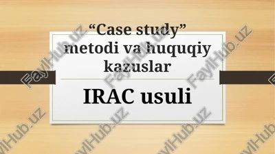 case study metodlari — PPTX
