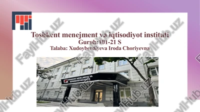 birlashgan arab amirliklarining innovatsiya muxitinii tahlili — PPTX