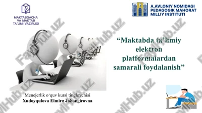 raqamlitexnologiyalarning tez rivojlanishi — PPTX