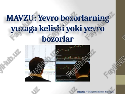 yevrobozorlar — PPTX