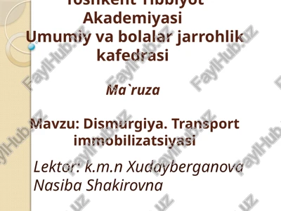 desmurgiya — PPTX