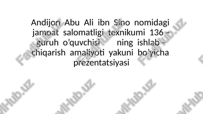 tayyor dori vositalarini qadoqlash turlari va usullari — PPTX