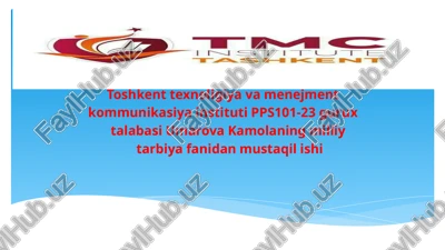 tarbiya vositalari — PPTX