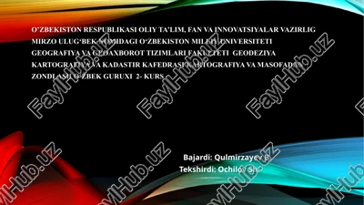 germaniyada kadastir tizimi haqida — PPTX