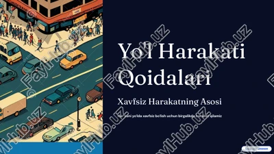 yol harakati qoidalari pptx — PPTX