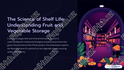 the science of shelf life: understanding fruit and vegetable storage — PDF