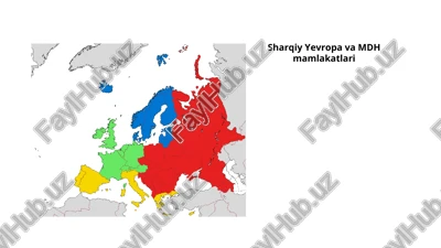 sharqiy yevropa va mdh mamlakatlari — PPT