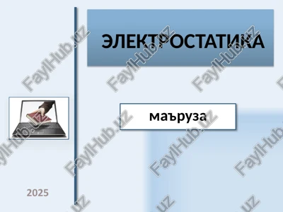 elektrostatika — PPTX