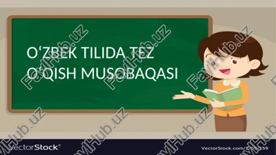 oʻzbek tilida tez oʻqish — PPTX