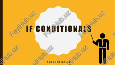 ifconditionals — PPTX