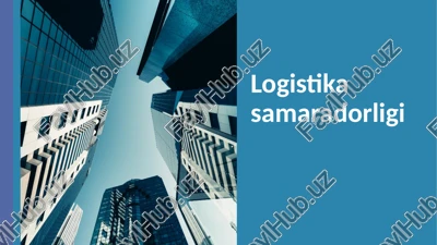 logistikasamaradorligi — PPTX