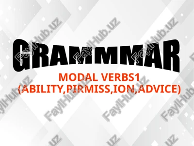 modal verbs1(ability,pirmiss,ion,advice) — PPT