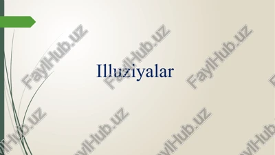 illuziyalar — PPTX