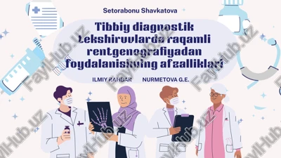 raqamli rentgenografiya(dr) — PPTX