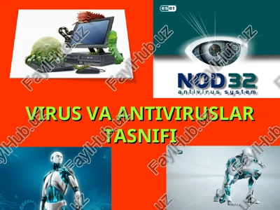 virus va antiviruslar tasnifi — PPT