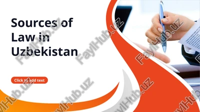 historical development of uzbekistan's legal framework — PPTX