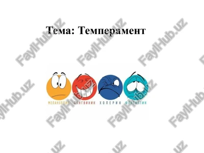 temperament — PPTX