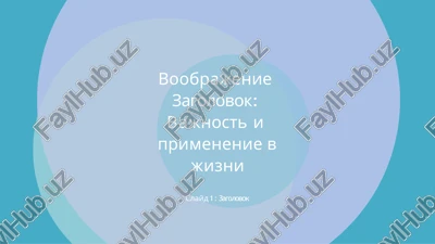 voobrajenie — PPTX