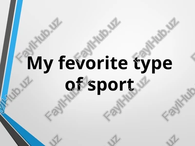 sport — PPTX