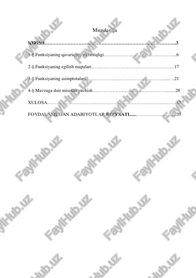 qavariq va botiq funksiya — PDF