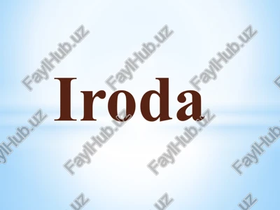 iroda — PPTX