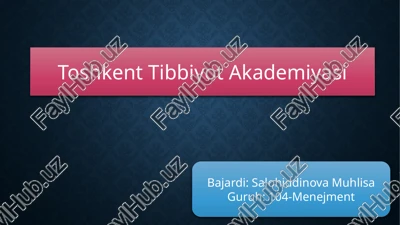 rivojlanish psixologiyasi — PPTX
