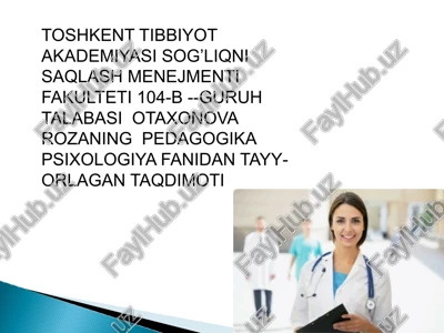 temperament haqida — PPTX