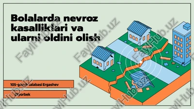 nevroz kasalliklari va ularni oldini olish — PPTX