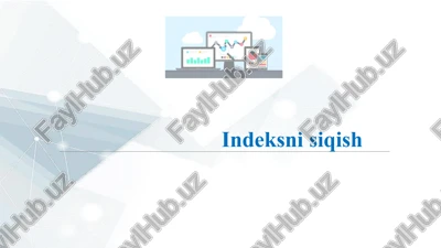 indeksnisiqish — PPTX