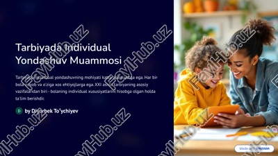 individual yondashuv muammosi — PDF