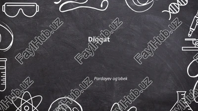 diqqatni jamlash usullari — PPTX