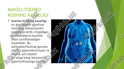 itsenko kushing kasalligi — PPTX