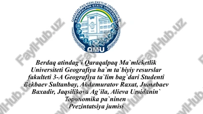 qazaqstan yaki qazaqstan respublikası — PPTX