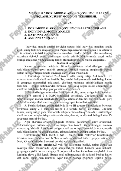 individual modda analizi — DOCX