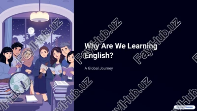 why are we learning english? — PPTX