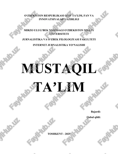leksikologiyaning predmeti, maqsadi va vazifalari — DOCX