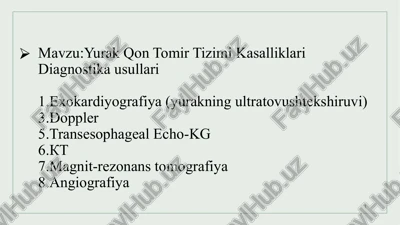 exokardiografiya — PPTX