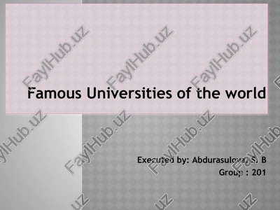 university of oxford — PPTX