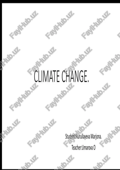 climate change — PDF