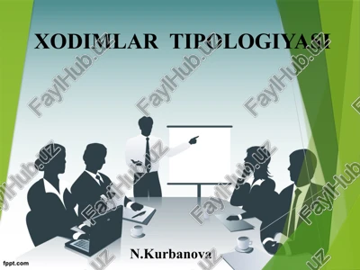 xodimlar tipologiyasi — PPTX