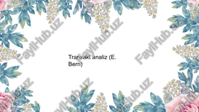 transaktanaliz(e.bern) — PPTX