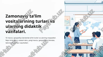 zamonaviy ta'lim vositalari — PPTX