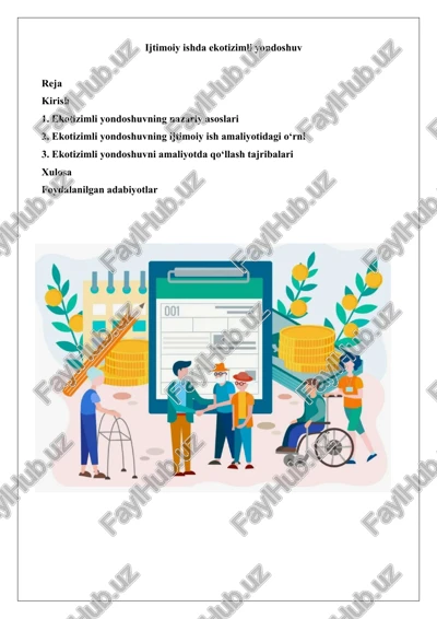 ekotizimli yondoshuv — DOCX